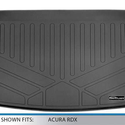 SMARTLINER Alfombrilla Protectora de Maletero para Todo Tipo de Clima, Ajuste Personalizado, Negra para Acura RDX 2013-2018