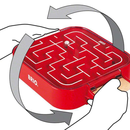 BRIO 34100 Take Along Labyrinth, Entertaining Fun at Home or On the Go for Children from 3 Years