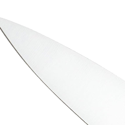 Mercer Culinary Genesis 9-Inch Chef's-Short Bolster, Stainless Steel, Black