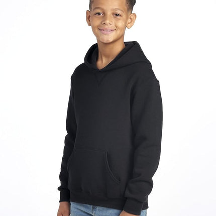 Russell Athletic Youth Dri-Power Fleece Hoodies, Moisture Wicking, Sizes S-XL, Black, S