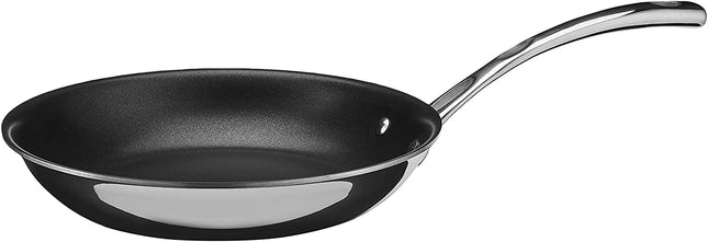 CUISINART FCT22-24NS French Classic Tri-Ply Stainless 10-Inch Nonstick Skillet, Silver