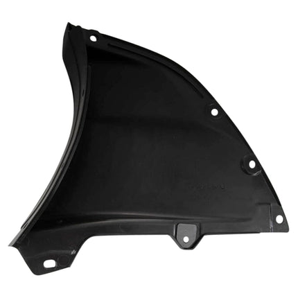 TRQ Front Left Forward Inner Fender Liner Black Dr