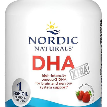Nordic Naturals DHA Xtra Strawberry 60ct