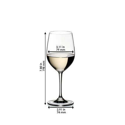 RIEDEL Vinum Viognier/Chardonnay Pay 6 Get 8 (contains 8 glasses)