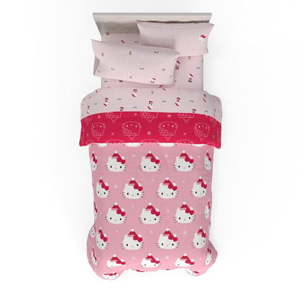 Sanrio Hello Kitty Holiday Christmas Bed Linen Sof