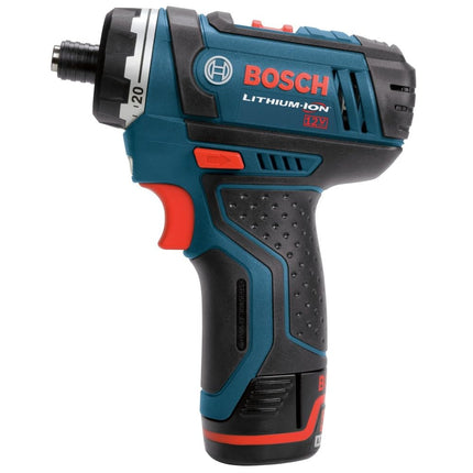 BOSCH PS21-2A 12V Max 2-Speed Pocket Driver Kit with (2) 2.0Ah Batteries