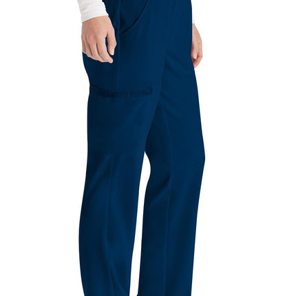 Dickies EDS Essentials by Women's Knit Waistband Scrub Pant Extra Pequeño Azul Marino