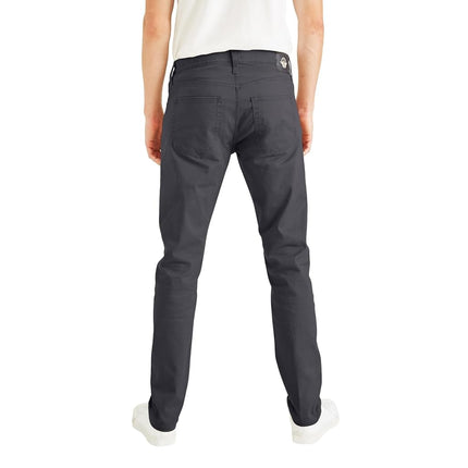 Pantalones casuales Dockers para hombre, corte jean, ajuste delgado, tecnología All Seasons - Gris - 31W x 30L