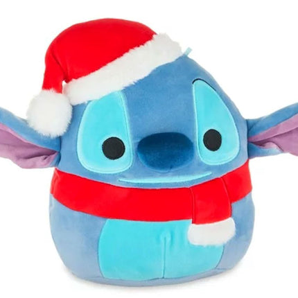 Squishmallows 6.5" Stitch in Santa Hat