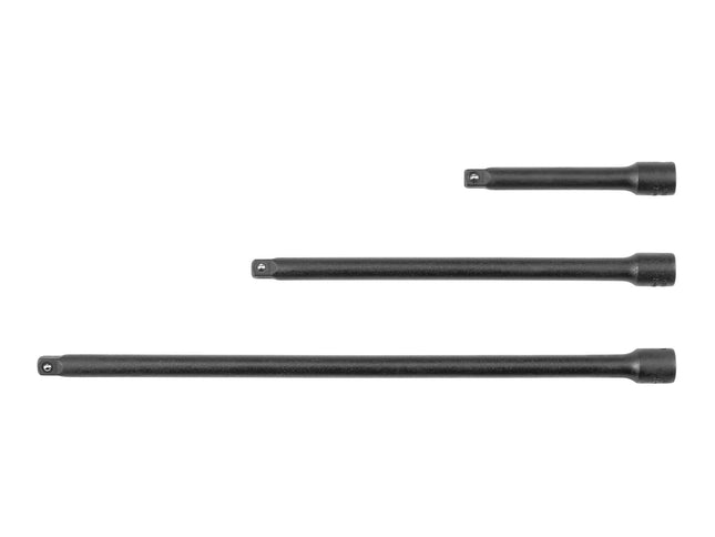TEKTON 1/4 Inch Drive Impact Extension Set, 3-Piece (3, 6, 9 in.) | SIA90000