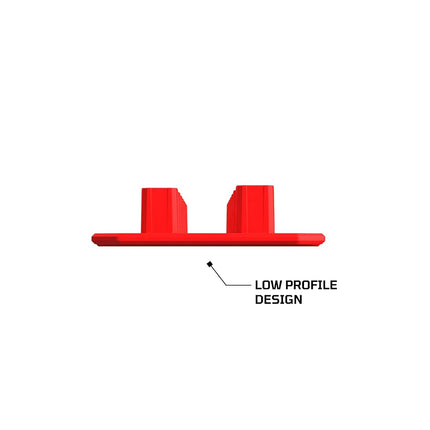 EZRED FSR12-R Flexible Magnetic Socket Holder Red, Holds 14 Sockets
