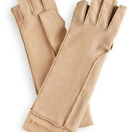 Isotoner Therapeutic Gloves, Left, Small, Open Finger