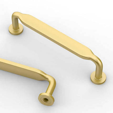 Asidrama 10 Pack 3.75 Inch(96mm) Brushed Gold Kitc