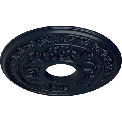 Ekena Millwork CM15BAMDF Baltimore Ceiling Medallion, Midnight Dream