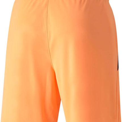 Puma - Mens Teamliga Shorts, Color Neon Citrus/Puma Black, Size: Medium