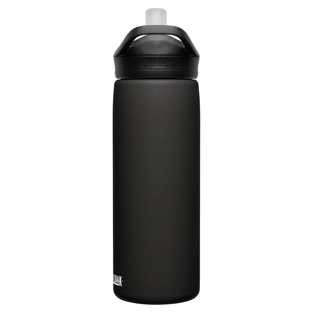 CamelBak Eddy+ Water Bottle with Straw 20oz - Insulated Stainless Steel, Black