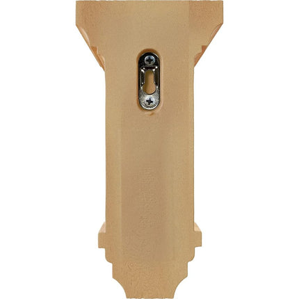 Ekena CORW04X04X08JERO 4-Inch Width x 4 3/4-Inch Depth x 8-Inch Height Small Jefferson Wood Corbel - Red Oak