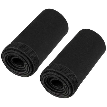 Klein Tools 450-330 Cable Management Sleeve, Cord Management for Home, Office or Job, 1-3/4-Inch Max Diameter, 3-Foot Length, Black, 2-Pack