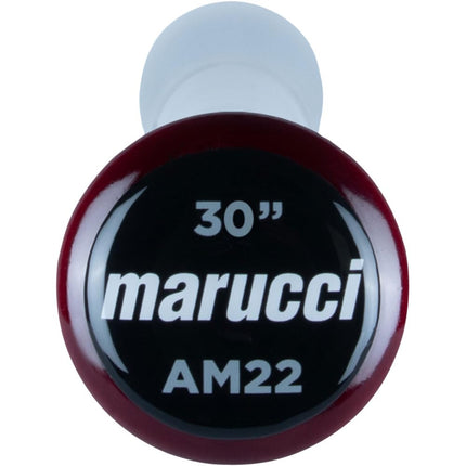 MARUCCI AM22 Modelo PRO Juvenil Bate de Madera de Arce Juvenil Cereza/Niebla, 28"