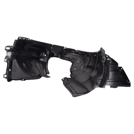 TRQ Front Right Inner Fender Liner Black Passenger Side