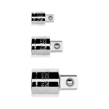TEKTON 1/4, 3/8, 1/2 Inch Drive Mini Extension Set (3-Piece) | SHA99020