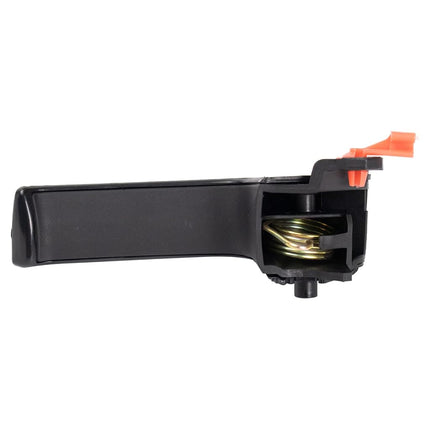TRQ Rear Right Interior Door Handle Black Passenger Side