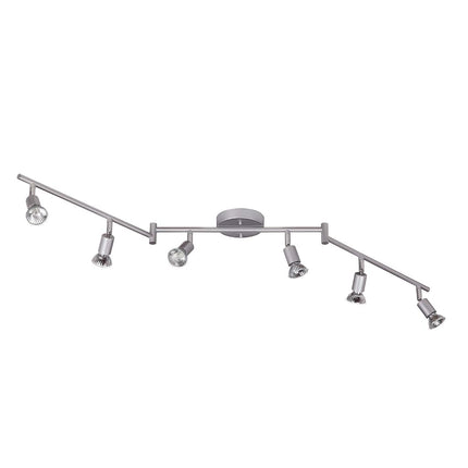 Globe Electric 59351 6-Light Foldable Track Lighti