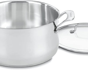 CUISINART 444-24 Contour Stainless 6-Quart Saucepo