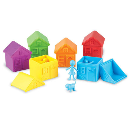 Learning Resources All About Me Sorting Neighborhood, Ages 3+, Toddler Montessori Toy, Develops Social Emotional & Sorting Skills
