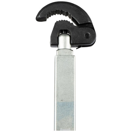 Klein Tools 68232 Telescoping Basin Wrench, Adjustable 10–17-Inch Plumbing Wrench with 1-1/4-Inch Jaw Capacity, Ideal for Hard to Reach Spaces