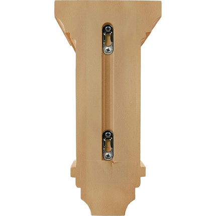 Ekena CORW06X06X12JERO 6-Inch Width x 6 3/4-Inch Depth x 12-Inch Height Large Jefferson Wood Corbel - Red Oak