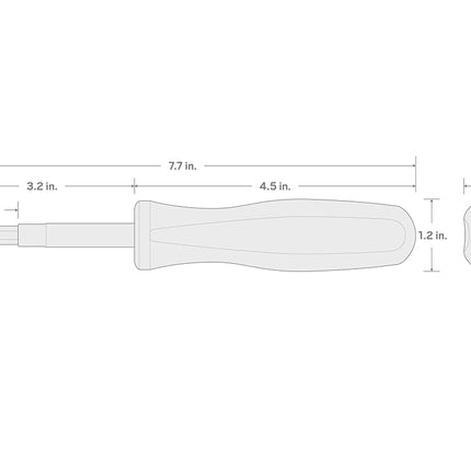 TEKTON 6-in-1 Torx Driver (T20 x T25, T27 x T30) | DMS14005