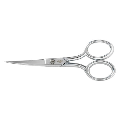 Fiskars Gingher 4' Curved Embroidery Scissors, Sil