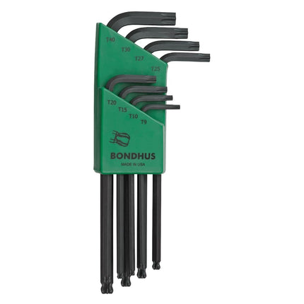 Bondhus, LTX8 BALLEND TORX 8PC Set T9-T40, 11332