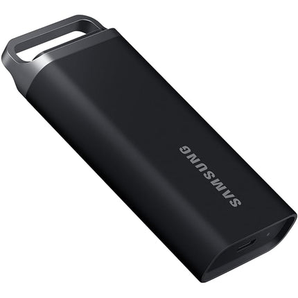 Samsung Portable SSD T5 EVO, 2 TB, USB 3.2 Gen. 1, 460 MB/s read, 460 MB/s write, External hard drive for Mac, PC, Android, Smart TVs and game consoles, Incl. USB-C cable, MU-PH2T0S/EU