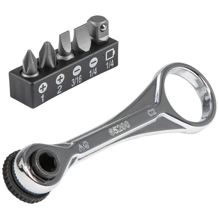 Klein Tools 65200 Ratchet Set 5-Piece Mini Ratchet