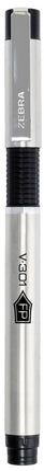 Stylo-plume Zebra V-301 en acier inoxydable (ZEB48111)
