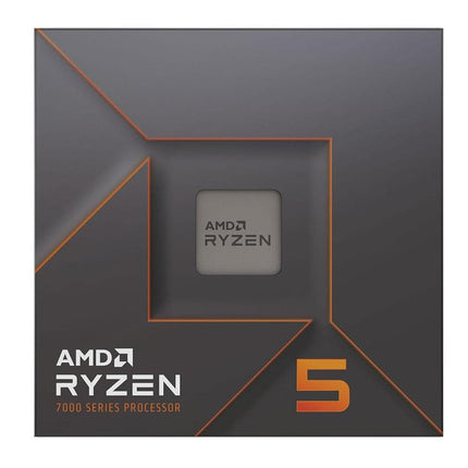 AMD Ryzensets 5 7600X Processor (integrated radeon graphics, 6 cores/12 threads, 105W TDP, AM5 socket, 38MB cache, up to 5.3 GHz max boost, no cooler)