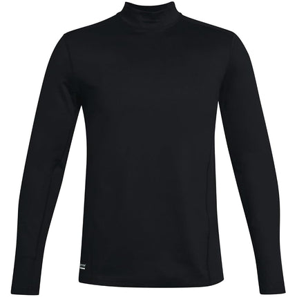 Under Armour Men's Tac Mock ColdGear Infrared Base T-Shirt , Black (001)/Black, Small