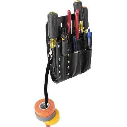 Klein Tools 5190 Leather 10-Pocket Tool Pouch