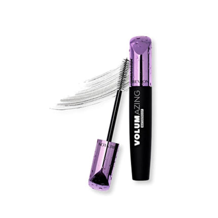 Revlon Volumazing Mascara, Oversized Brush for Thick, Fluffy, Fanned-Out Eye Lashes, Long Lasting, Black (902), 0.3 oz