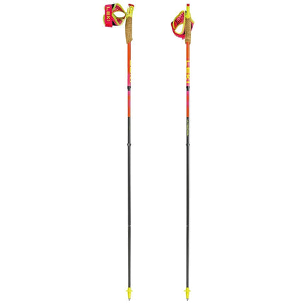 LEKI Ultratrail FX.One SL Trail Running Poles for Women & Men | Foldable Carbon | Ultra-Lightweight | Fixed Length