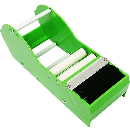Dispensador de cinta de papel kraft gomado activado por agua WELSTIK de 3 pulgadas verde para envío, sellado de cartones y cajas