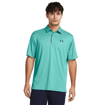 Under Armour Men's Tech Golf Polo, (957) Green Wav