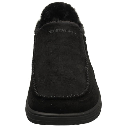 Skechers Men's Murette Scofield Loafer Trainer, Black, 7 UK