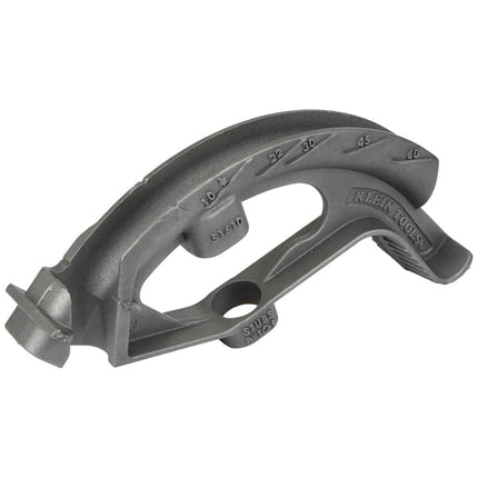 Klein Tools 51610 Iron Conduit Bender Head, for 1-Inch EMT or 3/4-Inch Rigid IMC, use with Klein Tools Angle Setter (Cat. No. 51613)