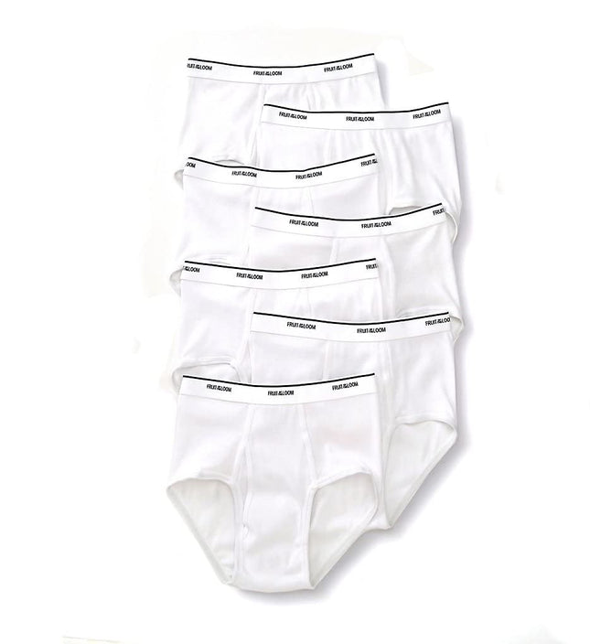 Fruit of the Loom Men's Basic White Brief Multipac