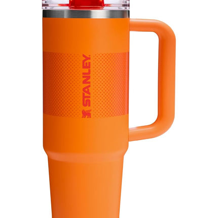 STANLEY Quencher ProTour Flip Straw Tumbler with Leakproof Lid 30 oz | Built-in Straw and Handle | Cup Holder Compatible for Travel | insulated Stainless Steel Cup | BPA-Free | Goldenrod Fade