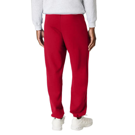 Hanes Men's EcoSmart Fleece Sweatpant, Deep Red, M