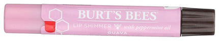 Burt's Bees 100% Natural Moisturizing Lip Shimmer, Guava - 1 Tube